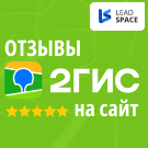 LeadSpace: Отзывы с 2ГИС на сайт